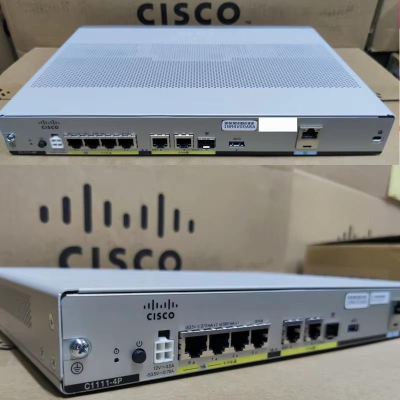 C1111-4P Enterprise Router ISR1100 4 Ports Dual GE WAN Ethernet Router